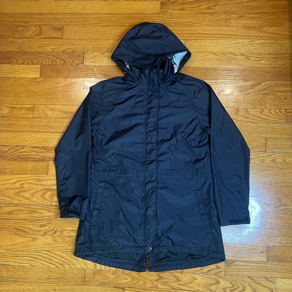 Peter Millar black Hooded Raincoat